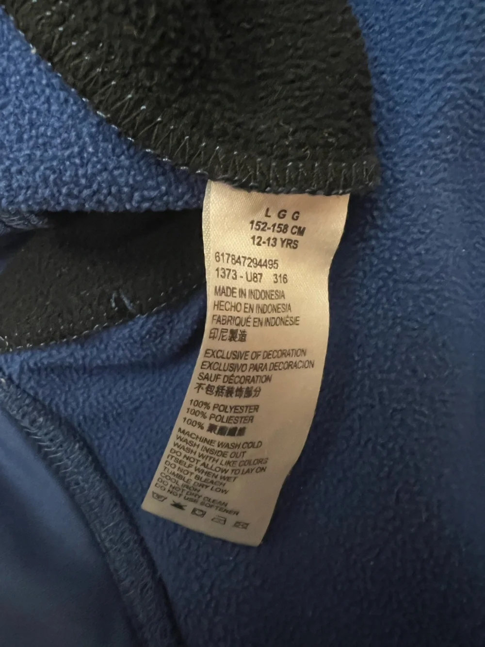Jordan Navy Blue Full-Zip Hoodie Jacket